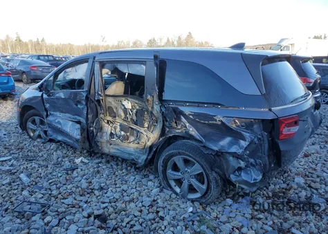 2018 Honda Odyssey Exl from USA, damaged, VIN 5FNRL6H79JB011603